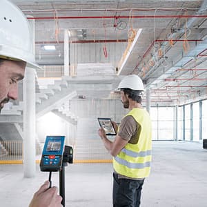 Bosch 100 Mtr Professional Laser Measure For Easy Indoor & Outdoor Measuring & Documenting, GLM 100-25 C