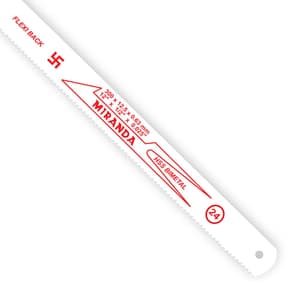 Miranda 525 x 40 x 2.00 mm, 21 x 1-1/2 x 0.080 Inch HSS-Bimetal Power Hacksaw Blade