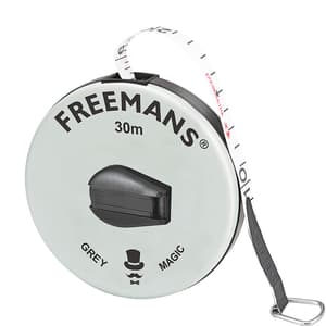 Freemans 30Mtr x 13mm Fibre Glass Grey Magic Tape, FM30