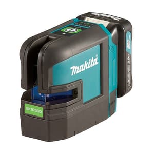 Makita 12V max CXT Li-Ion Rechargeable Green Cross Line Laser (Bare Tool), SK105GDZ