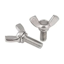 Pentagon 6 x 16 mm - 8 x 60 mm Stainless Steel 304 Wing Bolts